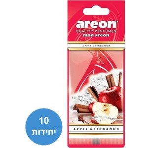 328225.jpg עצי ריח Mon Apple Cinnamon Areon סט 10