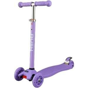 קורקינט 3 גלגלים עם אורות צעצועי שירן סגול