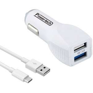 מטען USB כפול Power-Tech 30W