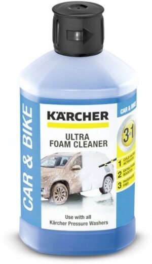 נוזל ניקוי מקציף 1 ליטר - Karcher Ultra Foam למכונות שטיפה בלחץ Karcher