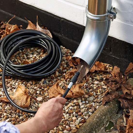 צינור לפתיחת ניקוז 10 מטרים למכונות שטיפה בלחץ גבוה Bosch AQT