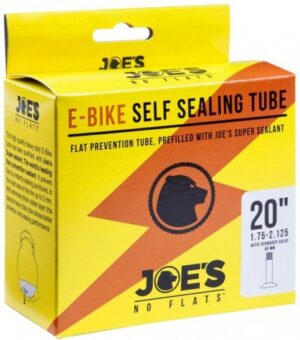פנימית עם חומר נגד תקרים ונטיל אוטו באורך 48 מ''מ Joes Self Sealing Tube 20''x1.75-2.125