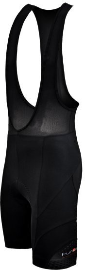 ביב רכיבה קצר לגברים Funkier Pro Belluno S922-C14 - מידה L צבע שחור