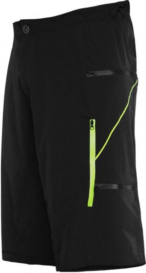 מכנסי רכיבה קצר באגי Funkier Lucca B3221 - מידה M צבע שחור / צהוב