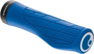 זוג גריפים ארגונומיים לאופניים Ergon GA3 Large - צבע כחול Midsummer