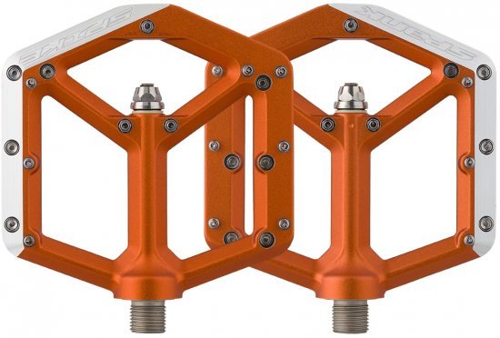 פדלים שטוחים SPANK SPIKE 100mm - צבע כתום