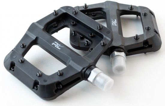 פדלים שטוחים RL MTB Flat Pedals - צבע שחור