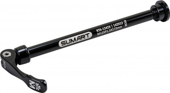 ציר אחורי לשלדת האופניים 12X142 מ''מ תואם Shimano / FOX מבית SUMART