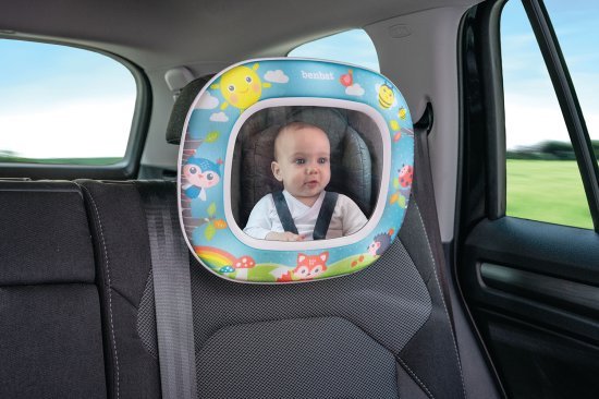 מראה אלקטרונית יום ולילה Benbat - צבע יער כחול