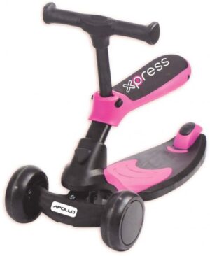 קורקינט Apollo 2 in 1 - צבע ורוד