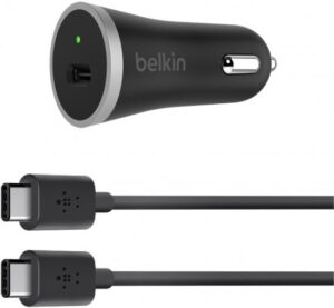 212903_b_1.jpg מטען לרכב Belkin USB-C 15W עם כבל USB-C ל-USB-C באורך 1.2 מטר
