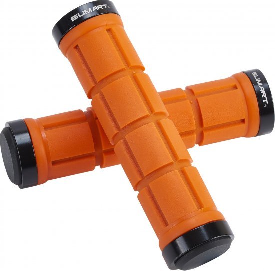 סט גריפים ננעלים לאופני הרים / שטח SUMART GP-2004 - צבע כתום