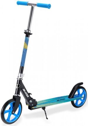 קורקינט מתקפל 200 מ''מ XL Graffiti מבית Skater - צבע כחול