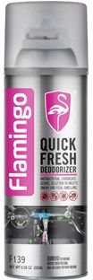 ספריי Quick Fresh מנטרל ריחות לרכב בניחוח לימון 220 מ''ל Flamingo F139