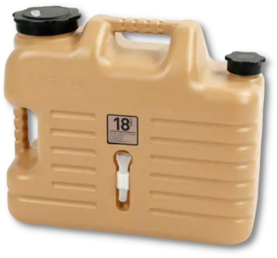 מיכל מים מקצועי לשטח 18 ליטר מבית I-CAMP