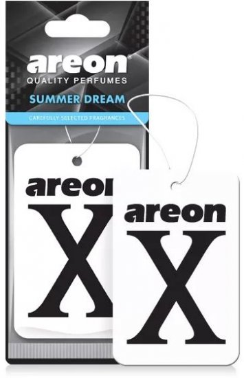 עץ ריח דגם areon X בניחוח Summer Dream מבית areon - מכיל 10 יחידות