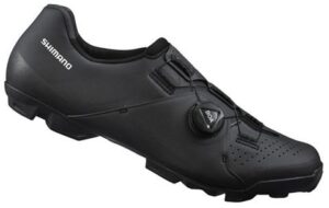 נעלי רכיבת הרים מידה רחבה Shimano XC3 MTB Wide - צבע שחור מידה 47