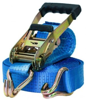 רצועת קשירה ראצ’ט בעובי 50 מ''מ ואורך 8 מטר עד 2000 ק''ג I-CAMP - צבע כחול