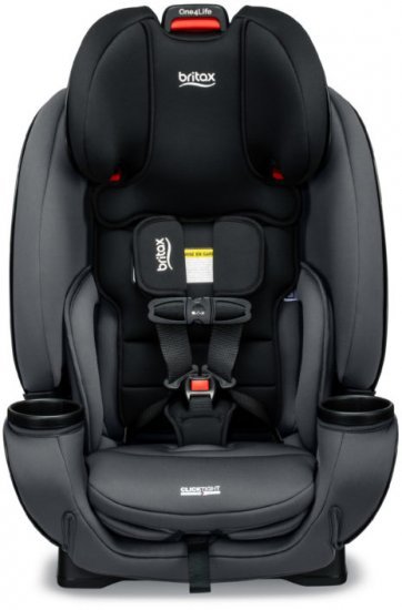 כסא בטיחות משולב בוסטר Britax One4Life ClickTight Safe Wash - צבע שחור ואפור