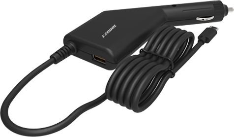 מטען לרכב 105W תואם למחשבים ניידים עם חיבור USB מסוג Type-C בעל טעינה מהירה Quick Charge מבית AD-966 EZCool