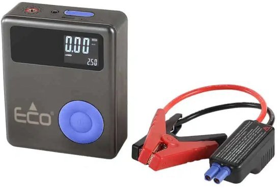 בוסטר התנעה מקצועי 1750A משולב קומפרסור Power Set 13,000mAh מבית Eco