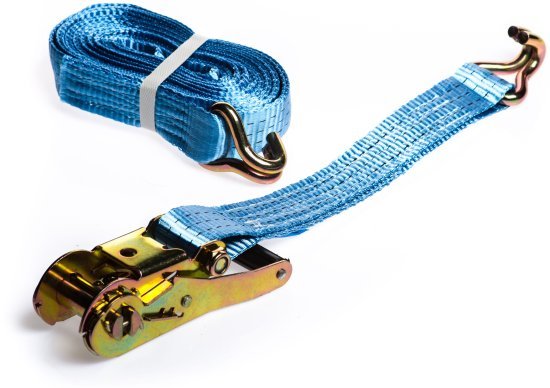 רצועת קשירה ראצ'ט ''1 2.5 מטר מחוזק מבית Roher - צבע כחול