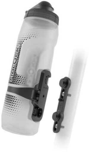 בקבוק Twist שקוף בנפח 800 מ''ל + מתקן לבקבוק Fidlock