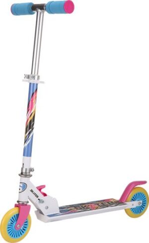 קורקינט ילדים מתקפל 2 גלגלים Skater - צבע ורוד