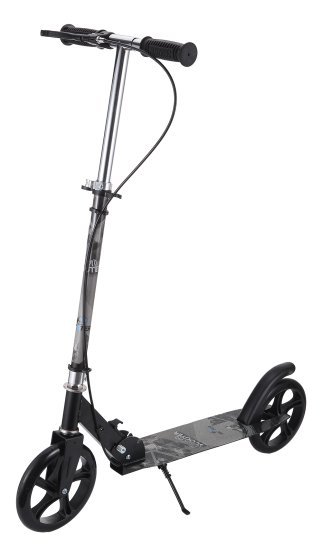 קורקינט ילדים מתקפל עם מעצור יד וגלגלים גדולים Skater Classic Pro - צבע שחור