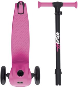 קורקינט קלאסי 3 גלגלים לילדים Hurtle - ורוד