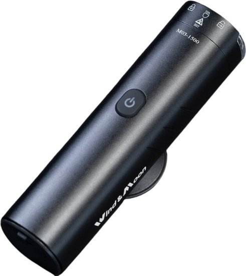 פנס Led קדמי נטען 1500 לומן RL - צבע שחור