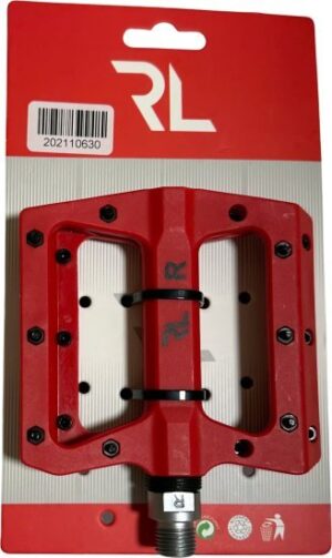 פדלים ניילון שטוחים RL MTB 630 - צבע אדום