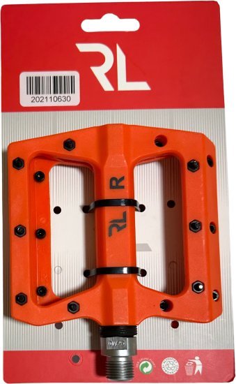 פדלים ניילון שטוחים RL MTB 630 - צבע כתום
