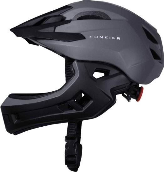 קסדה מלאה לאופניים עבור ילדים ונוער Funkier Pulsar FH-020 - מידה S צבע אפור