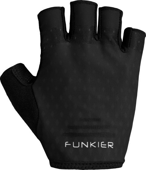 כפפות רכיבה קצרות לכביש / שטח Funkier Funtanete GLV-123-HF - מידה 2XL - צבע שחור