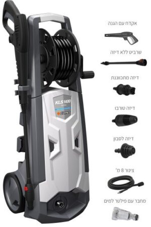 מכונת שטיפה חשמלית גרניק 140 באר Comet KLS 1400 Extra