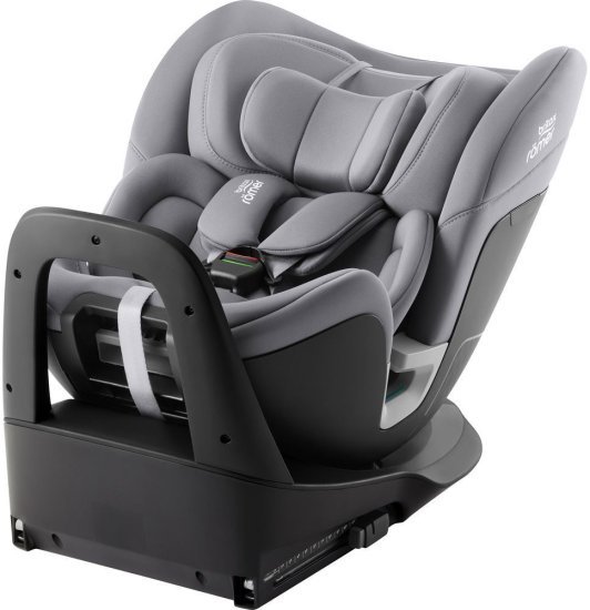 כסא בטיחות משולב בוסטר Britax Swivel 360° I-Size - צבע אפור