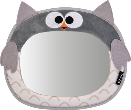 מראת תינוק מרופדת לרכב מבית Yamayo - ינשוף