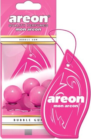 עץ ריח דגם Mon בניחוח Bubble Gum מבית Areon - סך הכל 10 יחידות