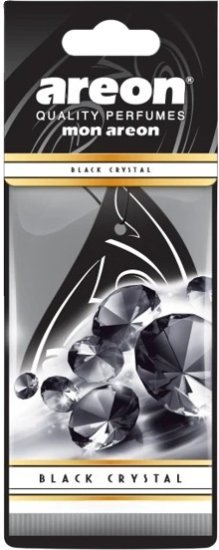 עץ ריח דגם Mon בניחוח Black Crystal מבית Areon - סך הכל 10 יחידות