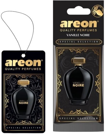 עץ ריח דגם Special Selection בניחוח Vanille Noire מבית Areon - סך הכל 10 יחידות