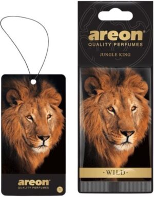 עץ ריח דגם Wild בניחוח Jungle King מבית Areon - סך הכל 10 יחידות