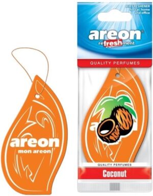 עץ ריח דגם Dry בניחוח Coconut מבית Areon - סך הכל 10 יחידות