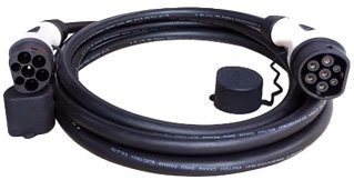 כבל טעינה נייד לרכב חשמלי Advice 16A Type 2 באורך 10 מטר