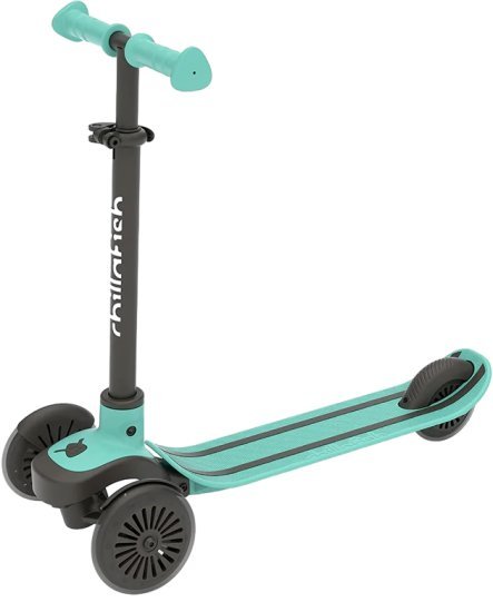 קורקינט 3 גלגלים לילדים דגם Scotti מבית Chillafish - צבע ירוק מנטה