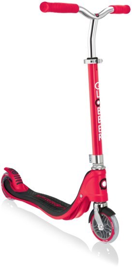 קורקינט 2 גלגלים Globber Flow 125 - צבע אדום