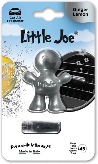 מפיץ ריח Little Joe Happy 3D - ניחוח ג'ינג'ר לימון