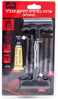 ערכה לתיקון פנצ'ר מבית ONE