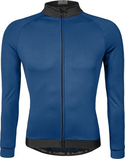 חולצת רכיבה חורפית לגברים Funkier Men Active J930-2-LW - מידה XXL צבע כחול