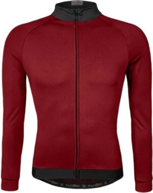 חולצת רכיבה חורפית לגברים Funkier Men Active J930-2-LW - מידה M צבע אדום